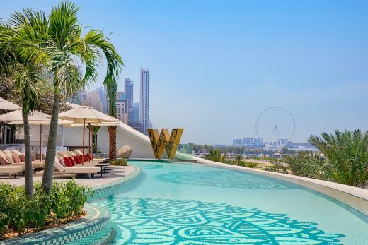 W Dubai - Mina Seyahi hotel pool