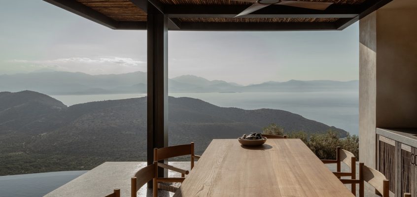 The Hill Residence on Crete, Greece