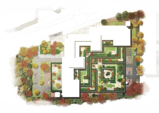 Mountbatten House, Basingstoke listed building plan