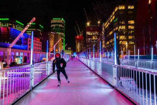 Aerial Skating Trail Montreal