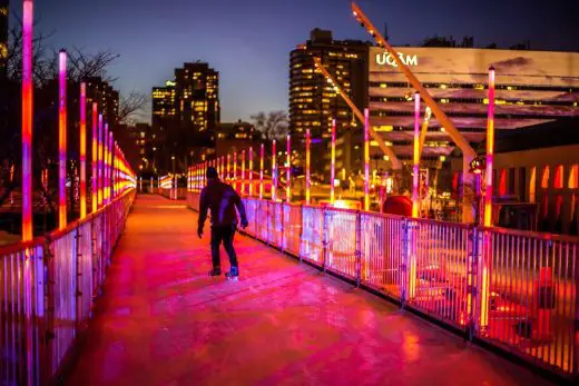 Aerial Skating Trail Montreal