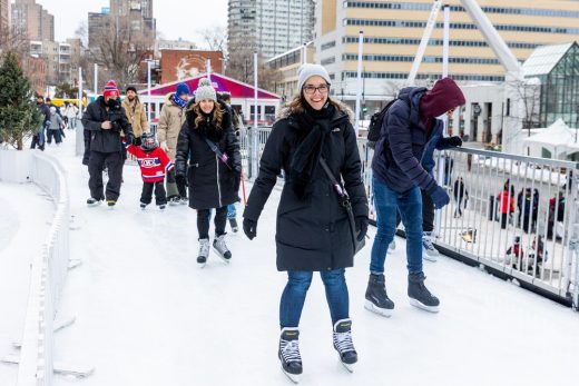 Aerial Skating Trail Montreal