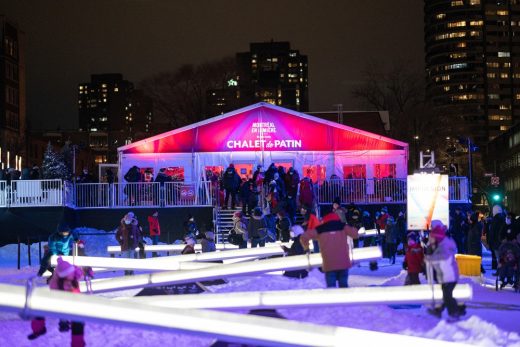 Aerial Skating Trail Montreal QC