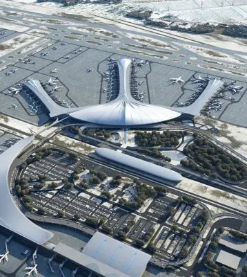 Changchun Airport Terminal 3 Jilin Province China