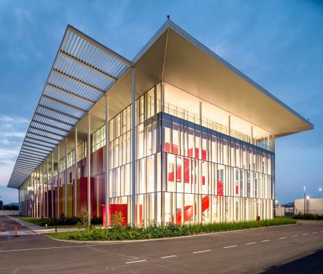 Ferrero Technical Center Alba, Piedmont Building