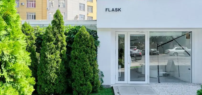 Flask Coffee Shop, Bishkek, Kyrgyzstan