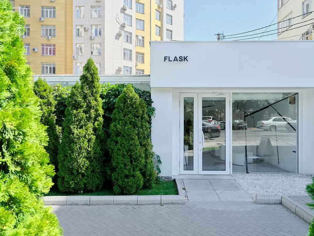 Flask Coffee Shop Bishkek Kyrgyzstan