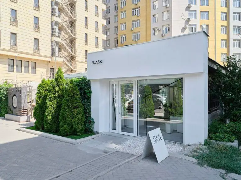 Flask Coffee Shop, Bishkek, Kyrgyzstan earchitect
