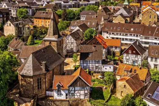 German city buildings