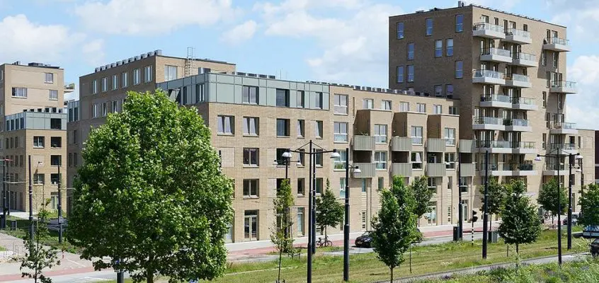 M and T Social Houses, Diemen, Holland