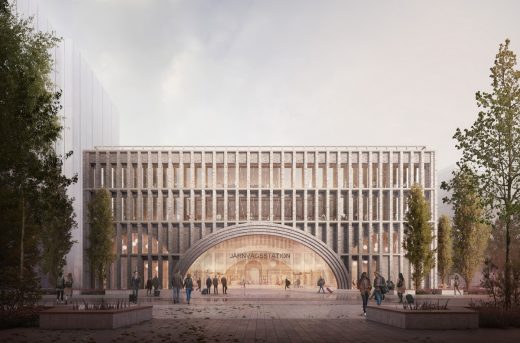 New Station Building in Gothenburg by Reiulf Ramstad Architects