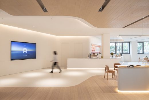 NIO Delivery Center Shanghai Jiading Nanxiang, China interior design