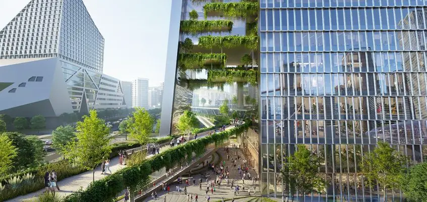 Qianhai Prisma Towers Shenzhen buildings design