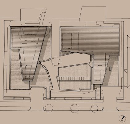 House plan by Open Architecture Studio and Jasper Brown Architects