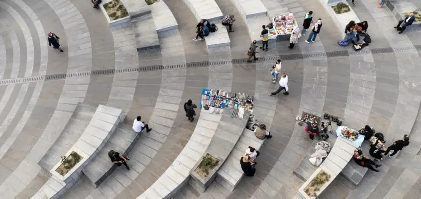 Tehran Entrance Plaza Station, Sadeghiyeh, Iran