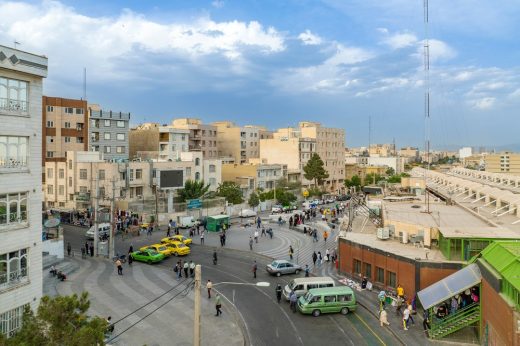 Tehran Entrance Plaza Station Sadeghiyeh