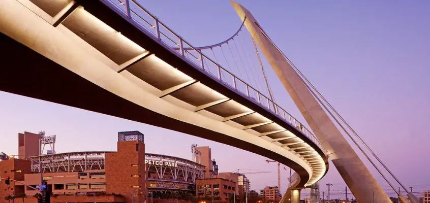 Harbor Drive Pedestrian Bridge, San Diego, California