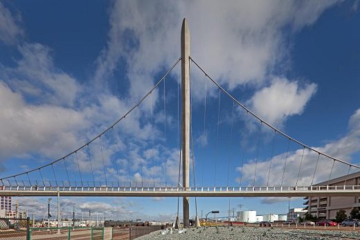 Harbor Drive Pedestrian Bridge San Diego USA