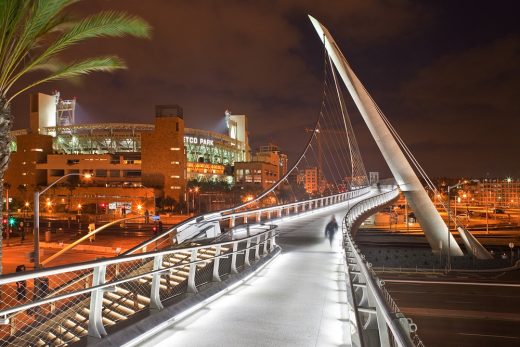 Harbor Drive Pedestrian Bridge San Diego California