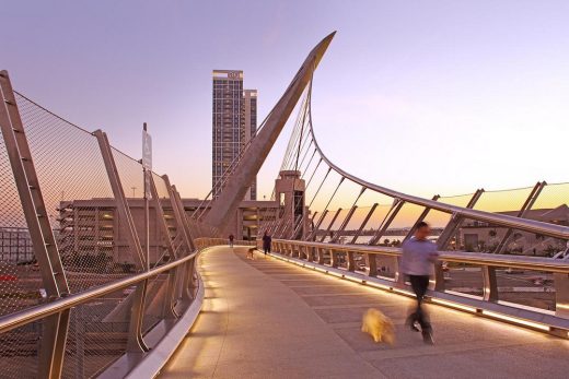 Harbor Drive Pedestrian Bridge San Diego California