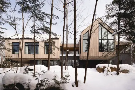 La Tierce House Laurentides Quebec - Canadian Houses