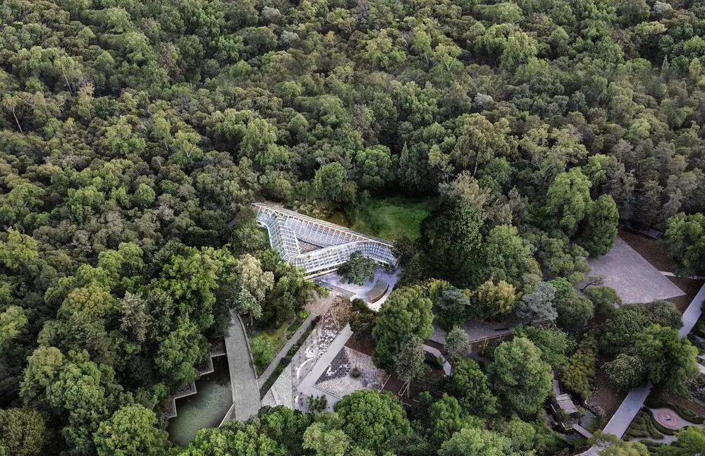 Orchidarium Pavillion Chapultepec Forest Mexico City