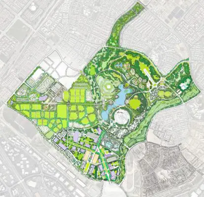 Irvine Great Park Project in California