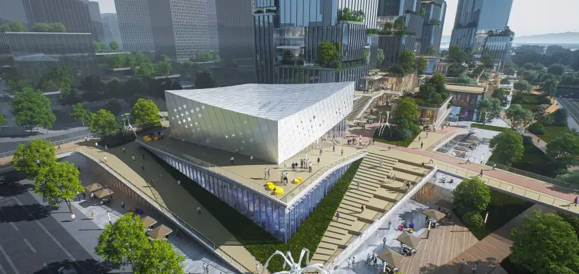 Mianyang Science and Technology City Building