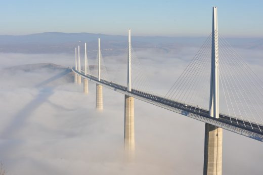 Millau Viaduct France - Norman Foster Retrospective Centre Pompidou