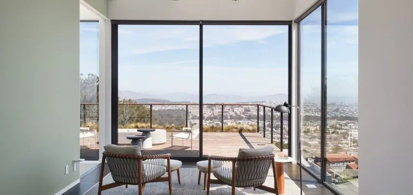 Modern Sanctuary Above the City, San Francisco, California