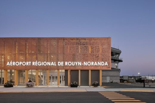 Rouyn-Noranda Airport Terminal Quebec Canada