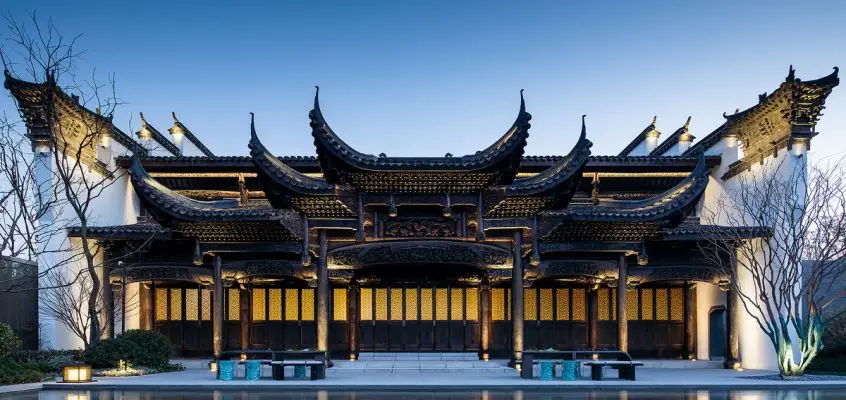 Tang Song Courtyard Villa in Wuxi City, Jiangsu