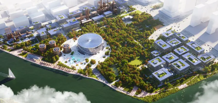 Hangzhou Oil Refinery Factory Park, MVRDV