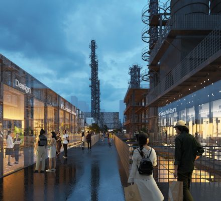 Hangzhou Oil Refinery Factory Park, MVRDV