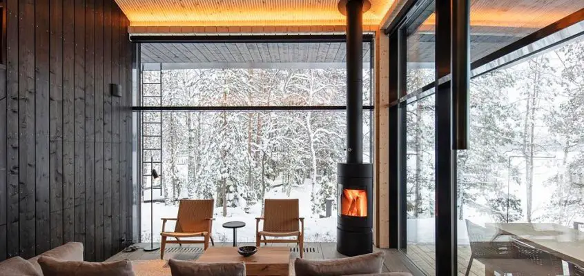 Huvila K Finland island retreat, summer villa