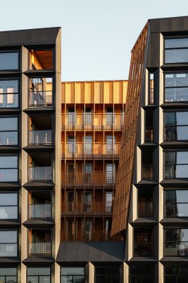 Jonas building IJburg facade