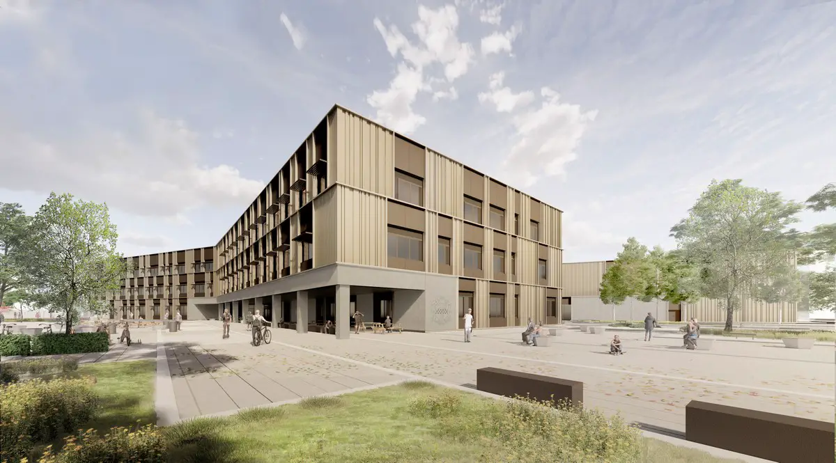 Paisley Grammar School Community Campus building design