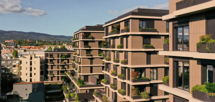 Residential Block Park Kneževa, Zagreb by 3LHD