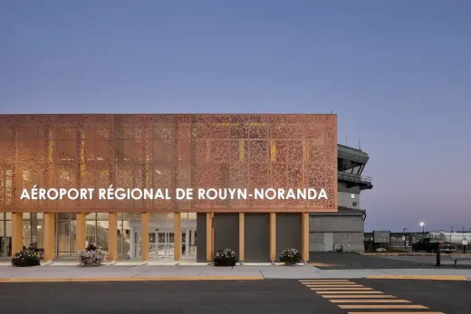 Rouyn-Noranda Airport Terminal, Quebec, Canada