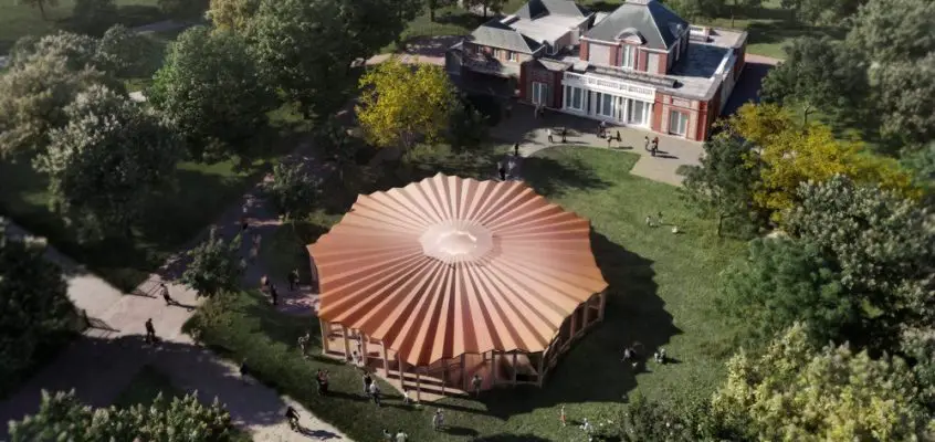 Serpentine Pavilion 2023, London building