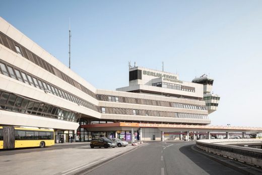 Terminal B former Berlin-Tegel Airport Germany