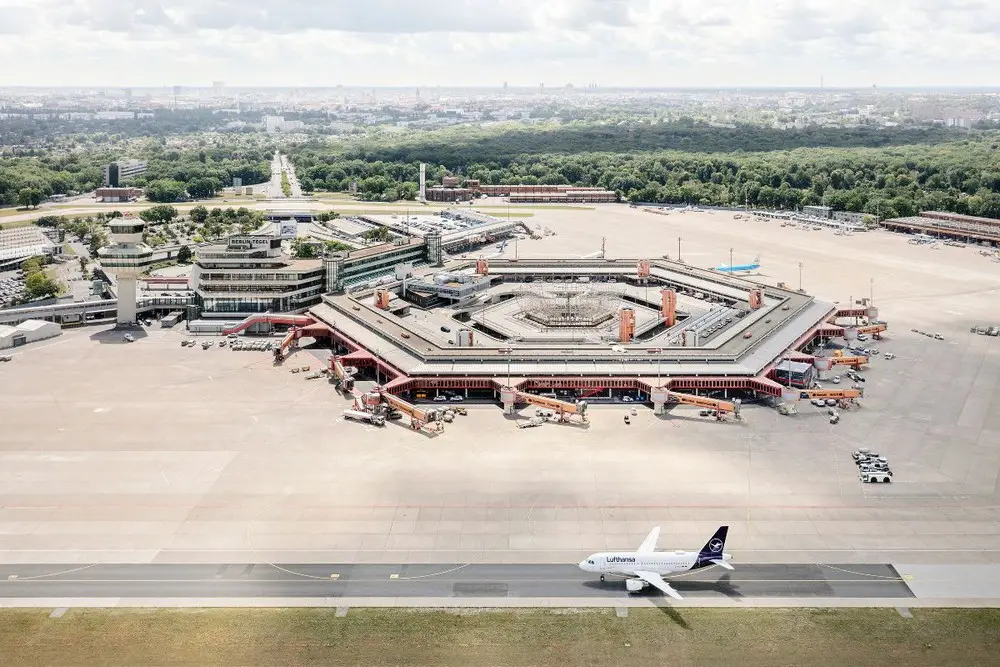 Terminal B former Berlin-Tegel Airport Germany