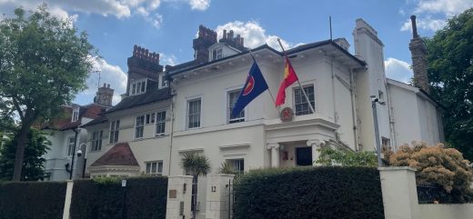 Vietnamese Embassy London building UK