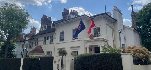 Vietnamese Embassy London building UK