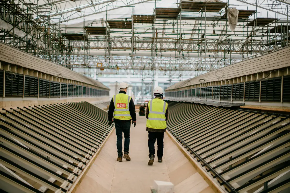 Smithfield London building renewal