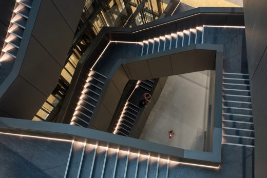 Dar Group European HQ, Midtown Offices Development stairs