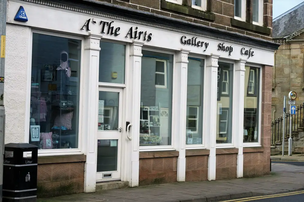 A the Airts on the High Street Sanquhar Scotland