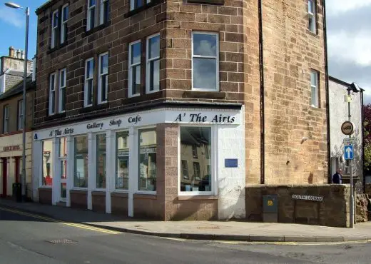 A the Airts on the High Street Sanquhar Scotland