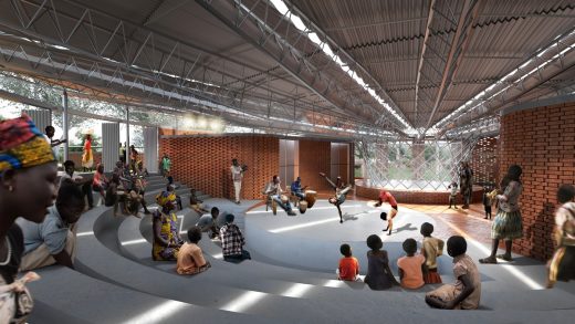 Bidi Bidi Music & Arts Centre Uganda, Africa building design