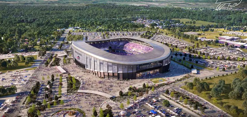 Buffalo Bills Stadium in Orchard Park, New York